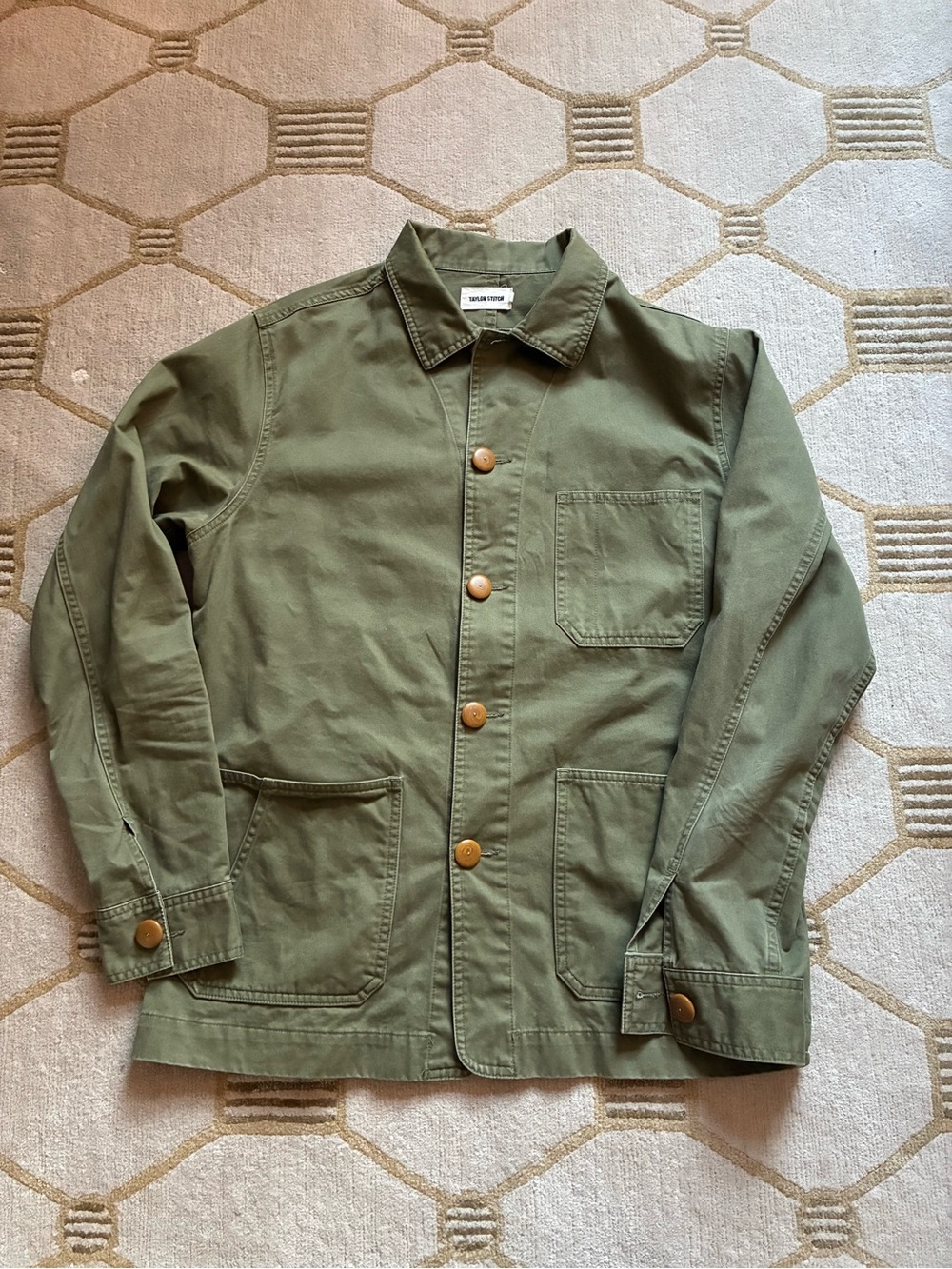 Taylor Stitch Ojai Chore Jacket in Green